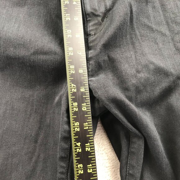 J.Jill Womens Jeans Size 12 Slim Ankle Skinny Leg Black Denim Authentic Fit - Picture 7 of 13